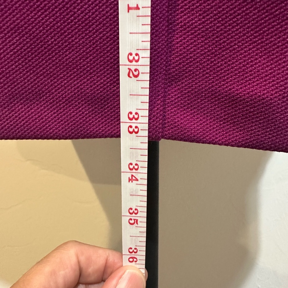 Betsey Johnson Magenta Cutout Fit & Flare Dress Size 6 Pockets Gold Zipper - Picture 12 of 12